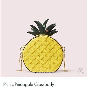 NEW Kate Spade Picnic Pineapple Crossbody